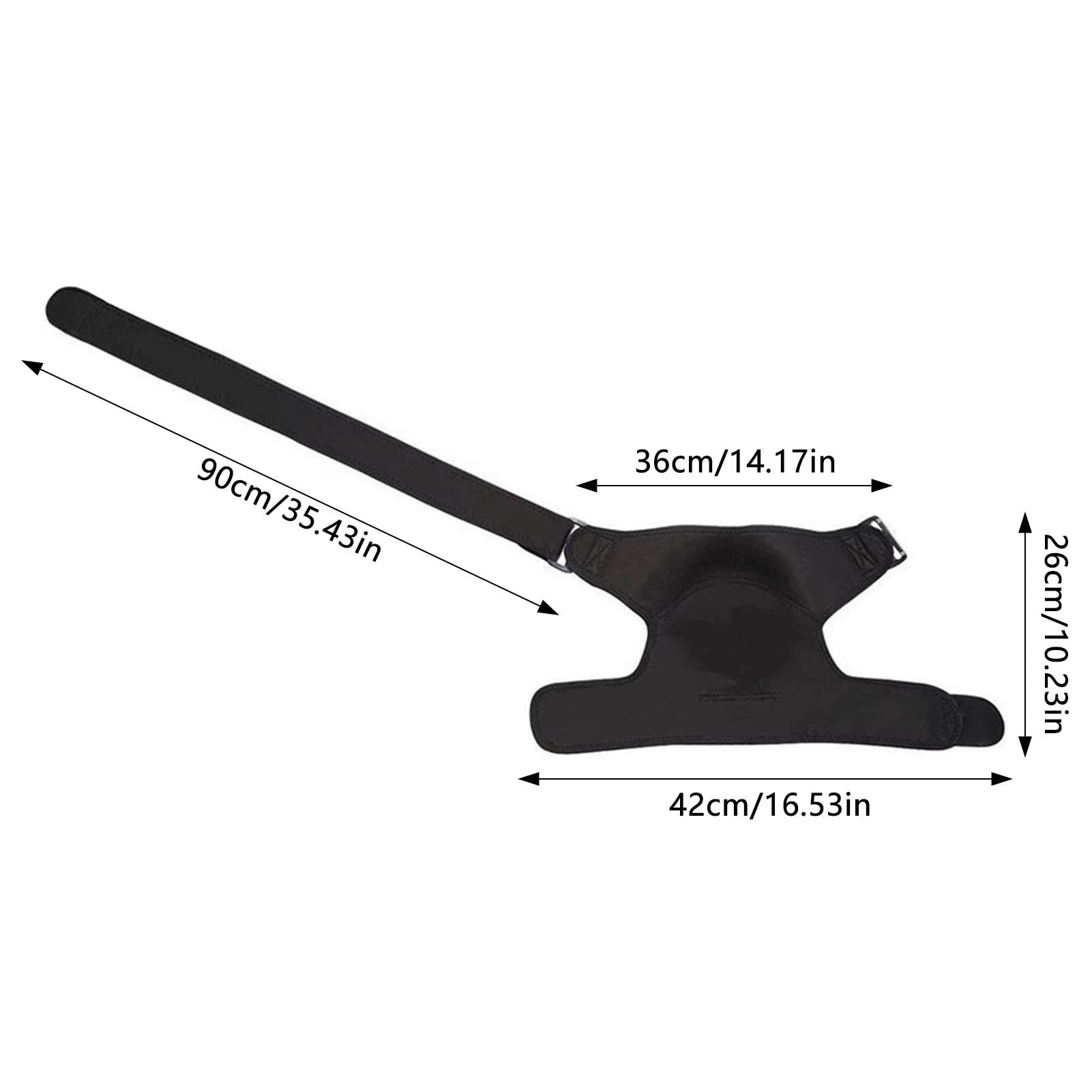 Shoulder Braces Physical Therapy Recovery Rotator Cuff for Men Adjustable Fit Sleeve Wrap Sleeve Fits Left and Right Arm 1/2Pcs